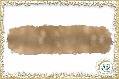 Apricot Peach Glitter Brush Strokes 24 PNG clipart Splashes  Product Image 2