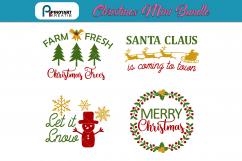 Christmas svg Mini Bundle, Christmas svg,Merry Christmas svg Product Image 1