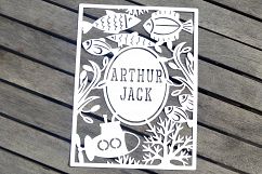 Fish Paper Cut SVG File Product Image 3