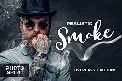 Realistic Smoke Overlays Photoshop Product Image 1