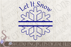 Split Snowflake Monogram Bundle Product Image 4
