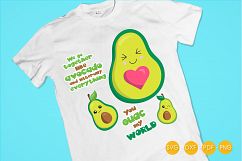 You Gauc My World cutting files svg, dxf, pdf, eps included - cut files for cricut and silhouette - Cutting Files SG Product Image 4