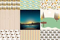Camping paper, Camp paper, Autumn paper Product Image 2