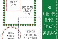 Christmas Borders and Frames Clip Art Product Image 2