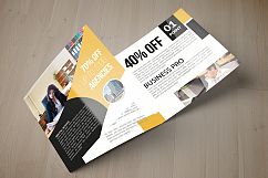 Business Dealing Square Trifold Brochure Product Image 2