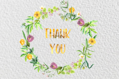 Watercolor Wild Flowers Collection Product Image 3