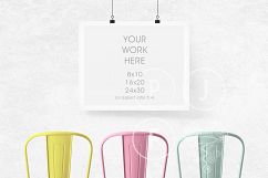 Kids frame mockup 8x10 bundle | nursery frames Product Image 7