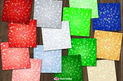 Christmas Bokeh digital paper Product Image 2