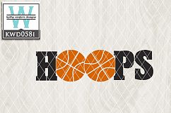 Basketball Cutting Files KWD058I Product Image 1