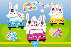 Easter bunny  illustrations, Easter graphics Product Image 1