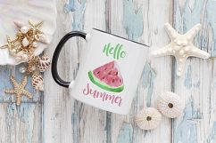 Mug with Black Handle Mockup Product Image 2