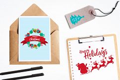 Happy Holidays  graphics and illustrations Product Image 4