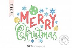 Merry Christmas Kids SVG DXF EPS PNG Product Image 1