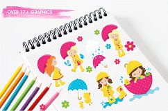 Rainy Day Fun graphics and illustrations Product Image 3
