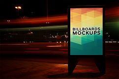 Billborad Mockups at Night Vol.1 Product Image 9