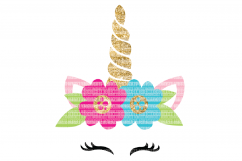 Unicorn SVG Files Scrapbooking Stencil Template Cricut Design Space Silhouette Studio SVG for Cricut Scrapbooking Printable Clipart Product Image 1
