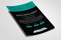 World Tour &amp; Travel Agency Flyer Product Image 3