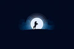 Moonlight vector Illustration. Product Image 6