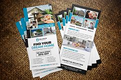 Real Estate Postcard &amp; Rackcard DL Flyer v3 Product Image 3