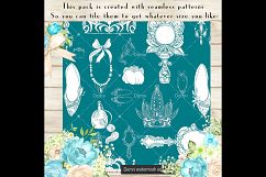 100 Seamless Antique Princess Digital Papers, Vintage Royal Product Image 2