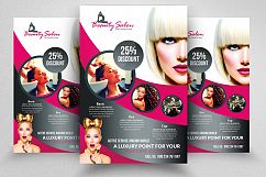 Beauty Salon Flyer Templates 03 Product Image 1