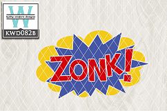 Comic Book Bubbles Cutting Files KWD082B Product Image 1