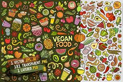 Vegan Food Objects &amp; Elements Set Product Image 2