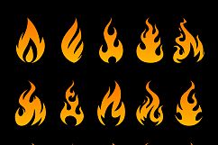 Vector Fire Icons Product Image 6