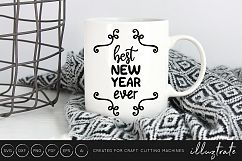 New Years 2019 SVG Cut File Design Bundle Product Image 4