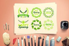 72 SPRING VINTAGE BADGE &amp; RIBBON Product Image 9
