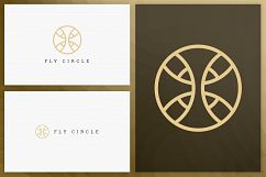 20 Circle geometric logos - outline Product Image 2