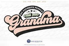 Mini-bundle! My Favorite People Call me: Daddy, Grandpa, Mommy &amp; Grandma, Printable, cut file: dxf, eps, png, jpeg, svg files Product Image 13