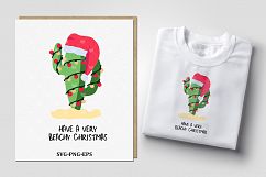 Tropical Christmas Collection SVG vol 20 Product Image 2