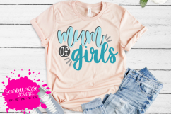 Mum of Girls SVG Product Image 1