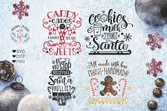 Christmas Bundle - Christmas Cut Files Bundle SVG, DXF, PNG Product Image 3