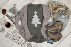 Christmas Tree SVG, Grunge Product Image 3