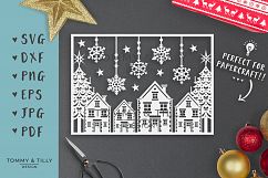 Christmas Scene - SVG EPS DXF PNG PDF JPG Cut File Product Image 3