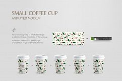 Small Coffee Cup Animated Mockup Product Image 5