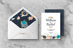 Floral Wedding Invitation Suite Product Image 4