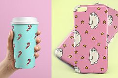 Christmas bears and patterns Product Image 5