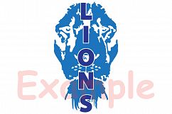 Lions SVG, lions baseball svg, lions football svg 937S Product Image 3