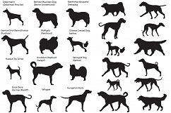 Dog show silhouettes Product Image 1