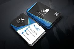 Abstract Business Card Template with 3 different colors Product Image 3