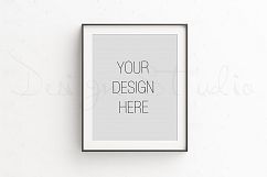Styled Stock Photography, Frame Mockup set, vertical&amp;Horizontal black frames Product Image 2