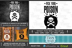 Halloween Svg files - Pick Your Poison Svg File - 4042 Product Image 1