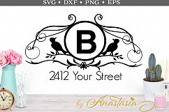 Mailbox Decal SVG cut file Product Image 1