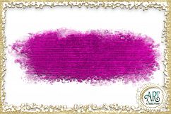 Brush Strokes in Purple Glitter - Digital Clipart 24 of beautiful PNG files Product Image 18