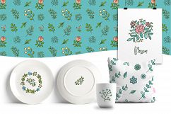 HUGE - Hand Drawn Floral Vectors and Patterns Product Image 5