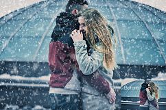 50 Falling Snow Photo Overlays Product Image 2