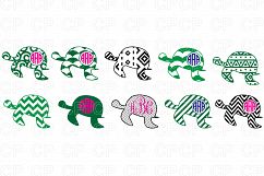 Sea Turtle Bundle SVG Cut Files, Turtle Clipart Product Image 1